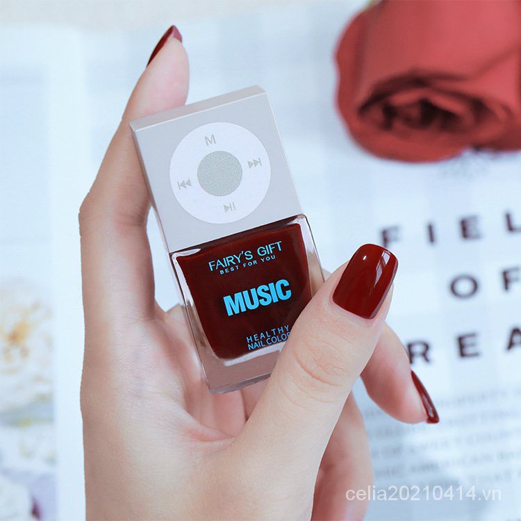 [Hàng mới về] Sơn móng tay nhanh khô không bị rách phong cách Nhật Bản chất lượng cao