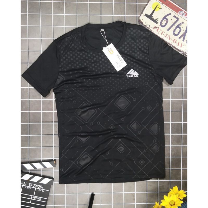 [Mã 050TH ] Áo thun thể thao nam dập vân mới from rộng giá rẻ 4 màu 3 Seri từ L- 2XL Áo thun | BigBuy360 - bigbuy360.vn