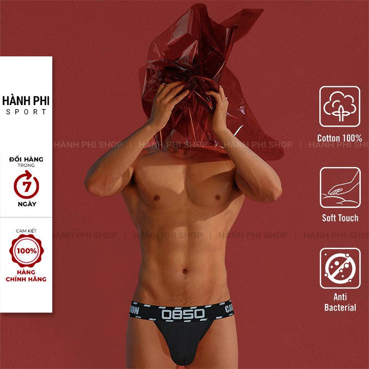 Quần lót nam cotton tam giác CAUTION Siêu thoáng mát BBS WEAR 2021 - Quần sịp nam sexy jockstrap brief BS3105