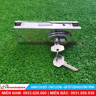 Khóa sàn cửa kính cường lực | mã kk03
