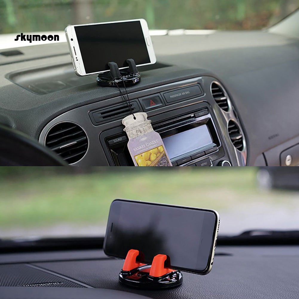 Giá đỡ gps/ điện thoại có thể xoay 360 độ tiện dụng trên xe hơi