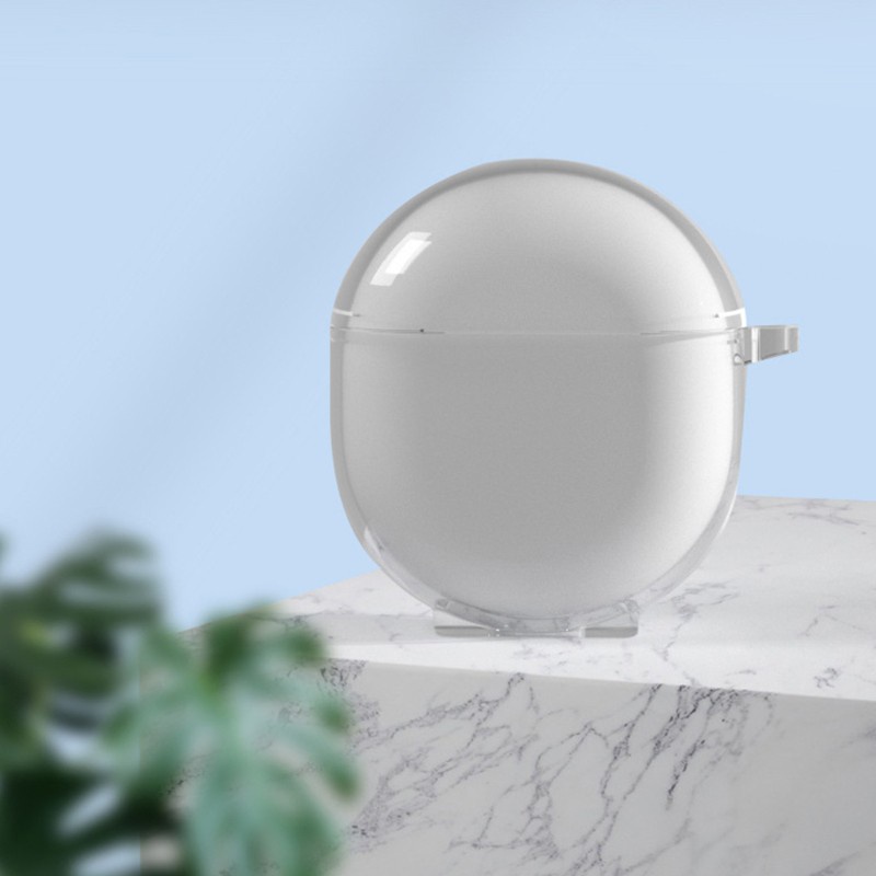 Vỏ Bảo Vệ Hộp Sạc Tai Nghe Làm Từ TPU Trong Suốt Cho Realme Buds Air 2