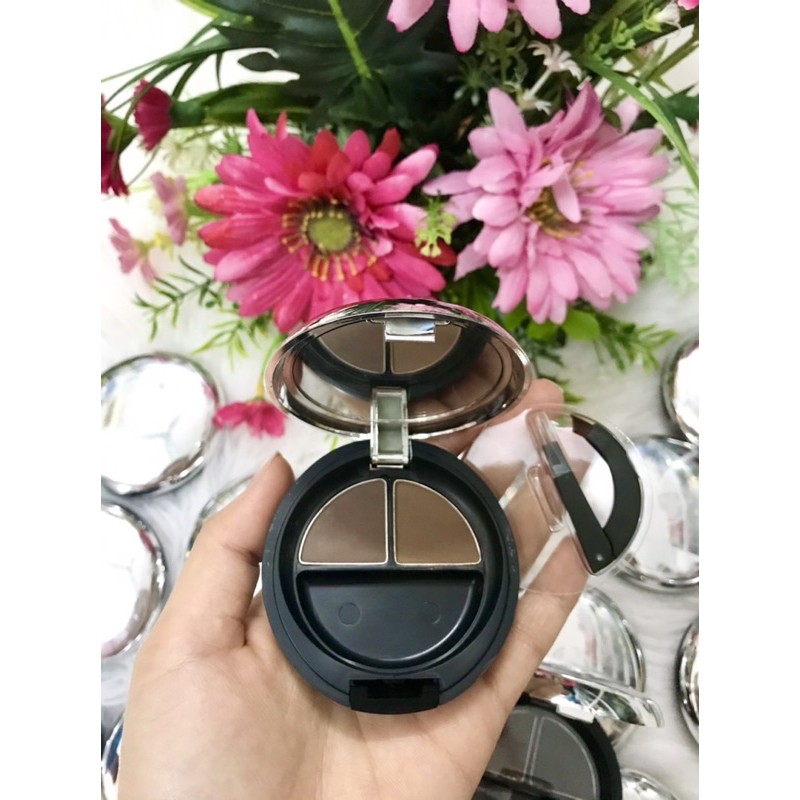 Bột tán chân mày The Body Shop Brow & Liner Kit Kit Sourcil & Yeux