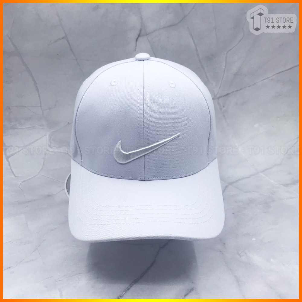 Mũ thể thao N.i.k.e chất liệu Kaki logo thêu chìm 3D ấn tượng FREESHIP Nón thể thao phù hợp cho mọi người [N02]