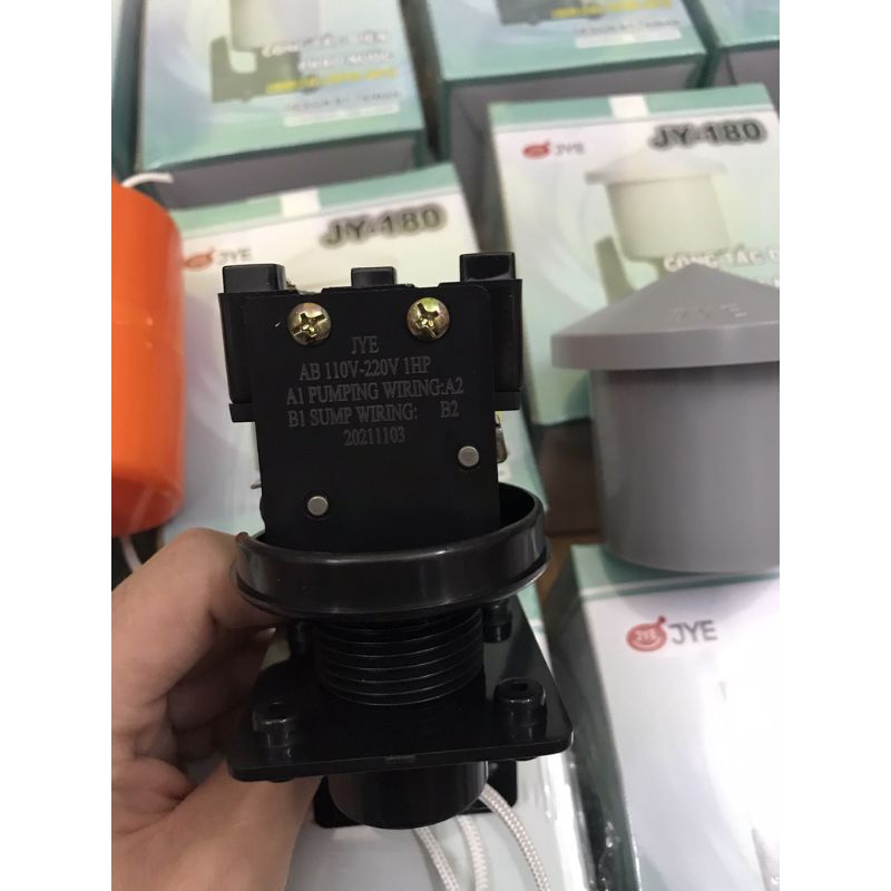 Phao điện bồn nước cao cấp,công tắc phao bơm tự động