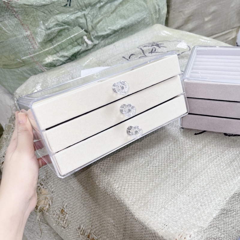 Kệ đựng trang sức 3 tầng kiểu dáng sang trọng