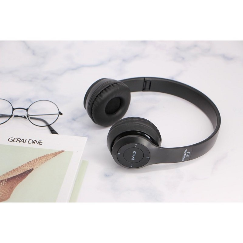 Tai nghe bluetooth không dây chụp tai headphone nghe nhạc điện thoại dùng được cho cả laptop máy tính pc chống ồn