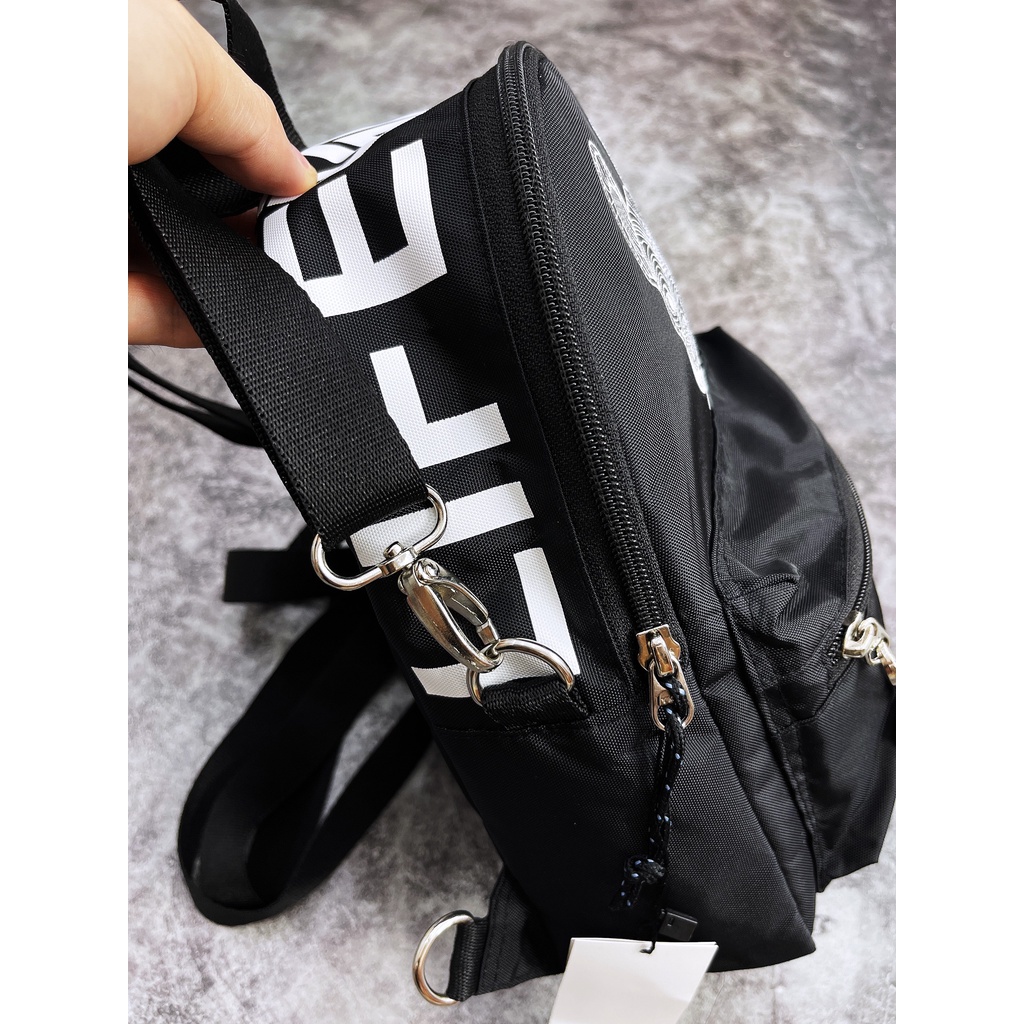 Ba Lô Thời Trang LifeWork Logo Mini Backpack Black B382