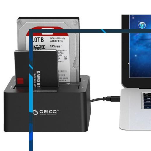 Dock ổ cứng SATA USB 3.0 Orico 6629US3-C