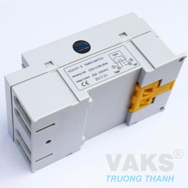 Công Tắc Hẹn Giờ 17 Chương Trình VAKS KG316T-II - 220V-25A.