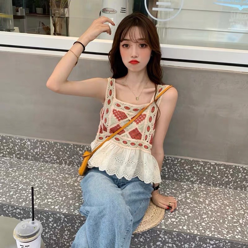 áo gile đan kiểu hàn gì quốc