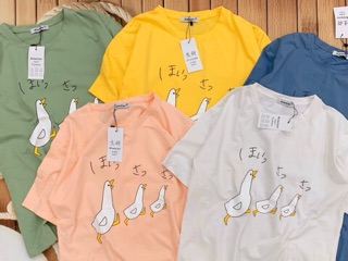 Áo Thun Cotton Chú Vịt