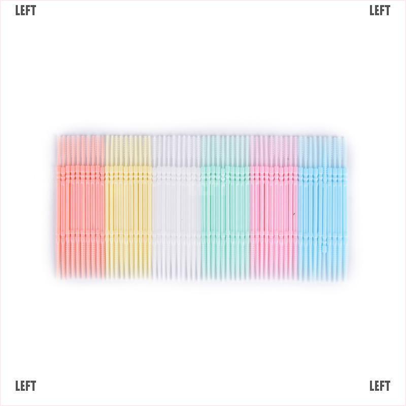 Set 100 Tăm Xỉa Răng 2 Chiều Bằng Nhựa Chất Lượng Cao