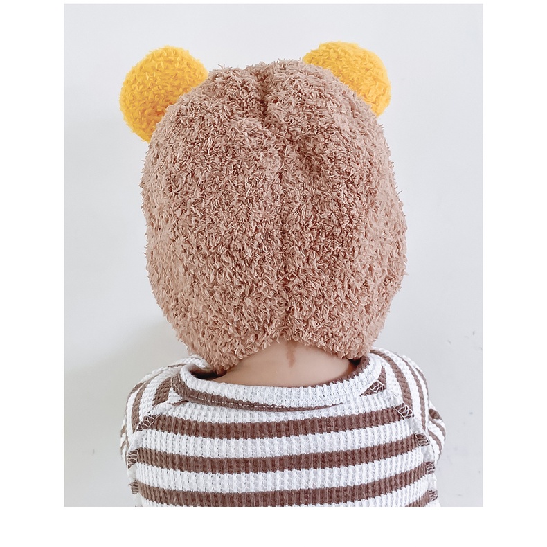 Mũ len lông cừu cho bé hình hoa quả cực dễ thương phù hợp trẻ em từ 3 đến 36 tháng tuổi - ML18