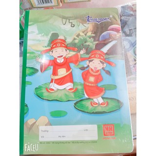 vở kẻ ô ly hồng hà 48 trang