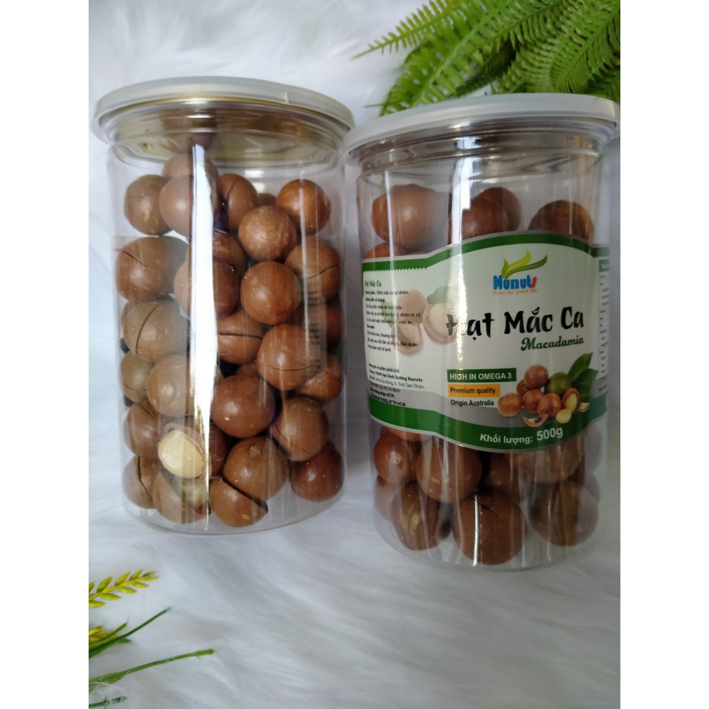 [LOẠI 1] HẠT MACCA ÚC, Hạt Mắc Ca Úc Nhập Khẩu Nứt Vỏ Tự Nhiên.