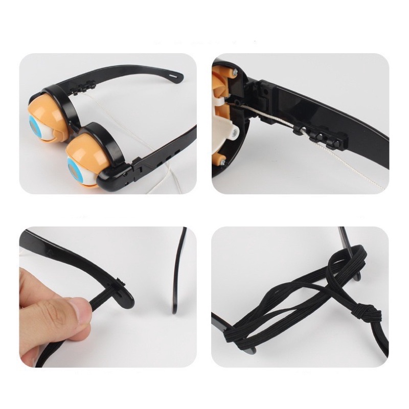 Mắt Kính Hình Đôi Mắt, Kính Hình Mắt Kéo Dây Vui Nhộn Siêu Hot.