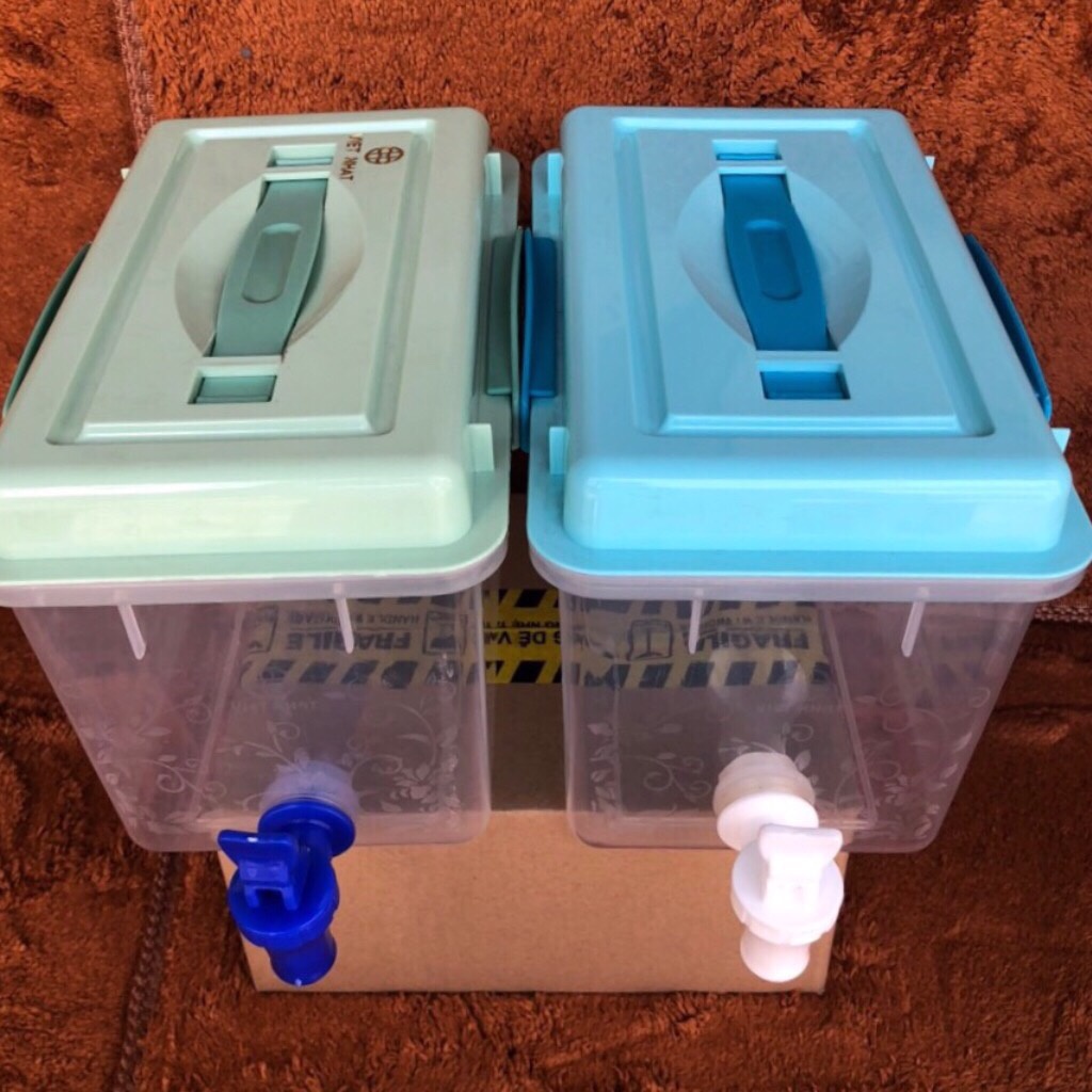 Bình đựng nước 2.5L có vòi để tủ lạnh, để bàn - chính hãng Việt Nhật