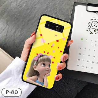 Ốp kính in hình cute SAMSUNG NOTE 8