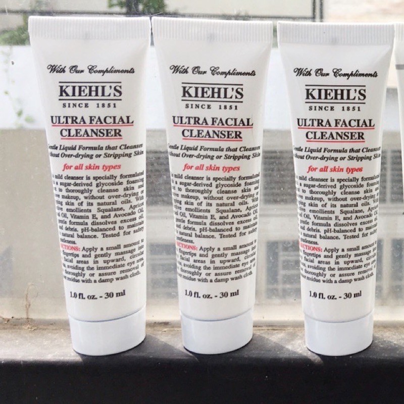 [Mini] Sữa Rửa Mặt Kiehl’s ULTRA Facial Cleanser 30ml | BigBuy360 - bigbuy360.vn