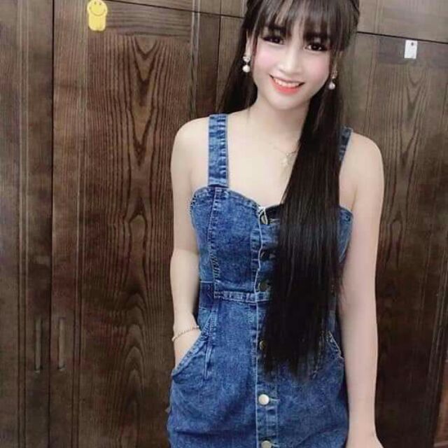 Váy bò hai dây