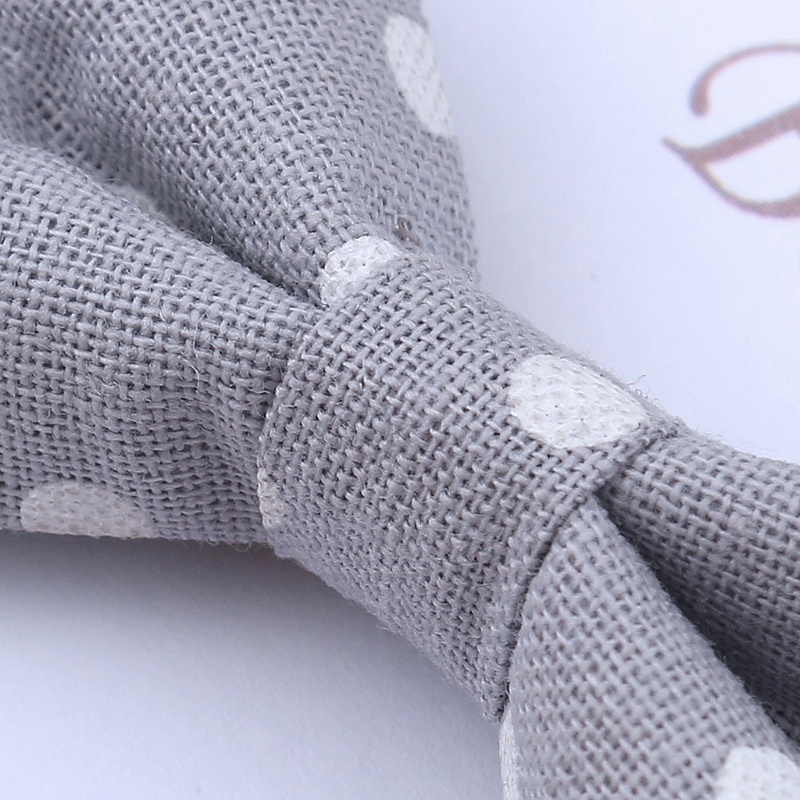 Băng Đô Cotton Mềm Co Giãn In Họa Tiết Thắt Nơ Thời Trang Cho Bé Gái Sơ Sinh