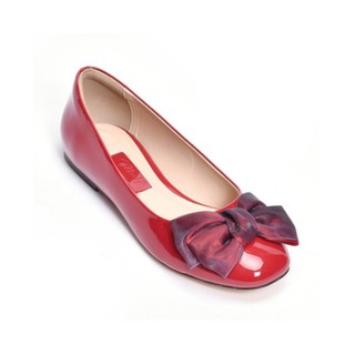 Giày búp bê đính nơ Merly 1124