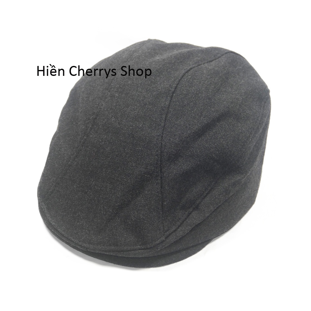 Nón mỏ vịt người lớn không có logo bít đuôi chất liệu Vải nỉ &amp; kaki bền và sành điêu.