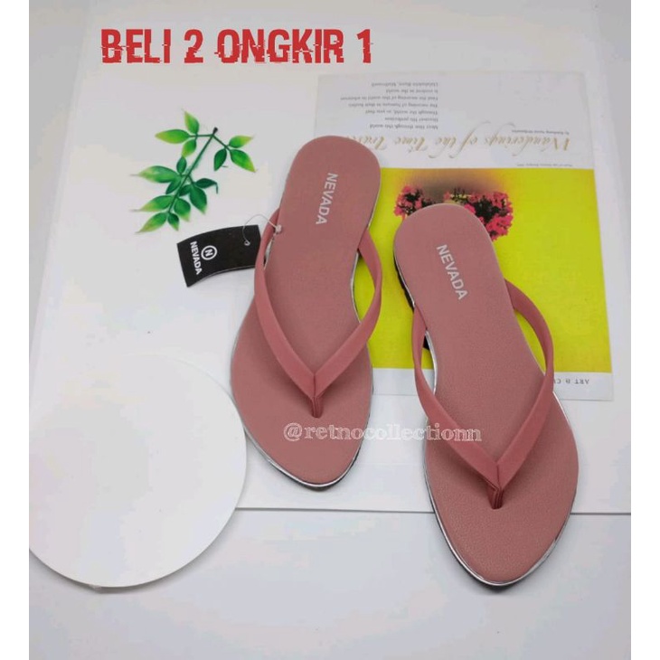 Giày Sandal Xỏ Ngón Đế Dày Thời Trang Cho Nữ