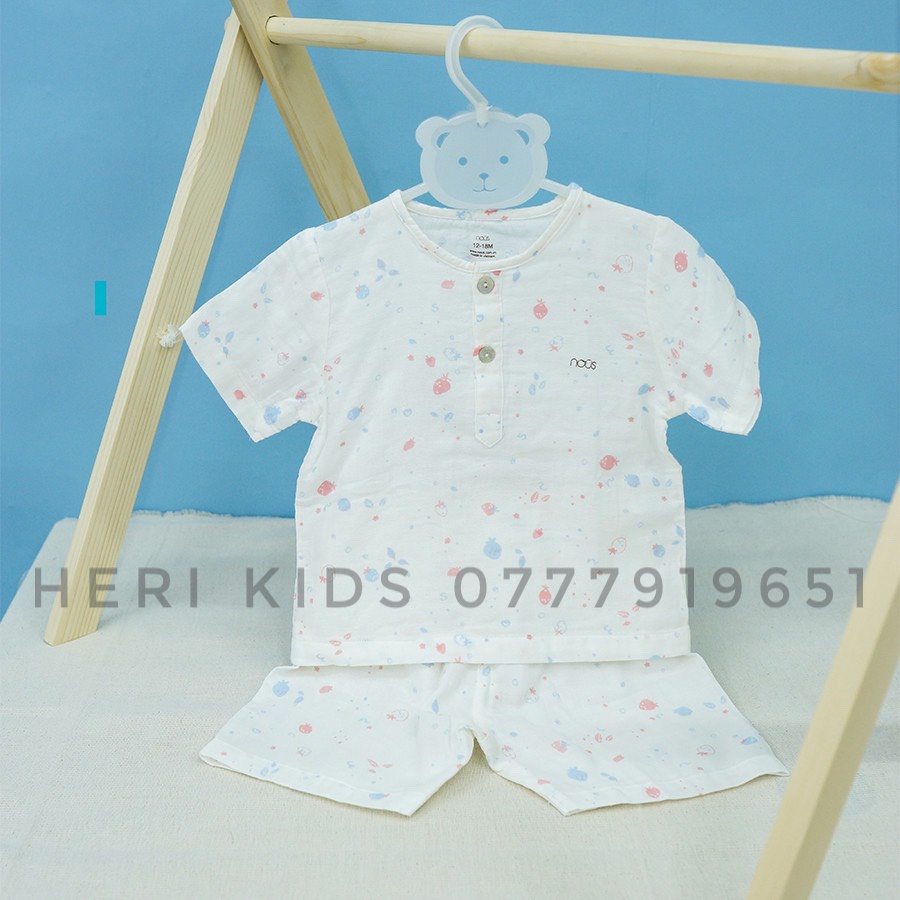 Bộ cộc tay Nous xô 12m - 24m cho bé 8kg - 11kg