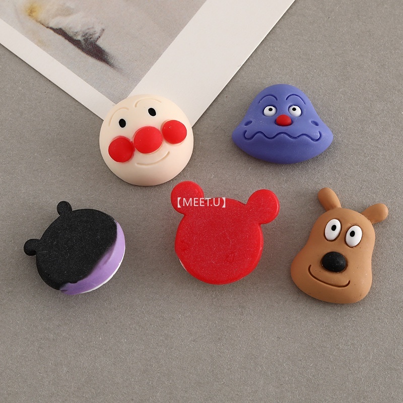 1 Miếng Vật Liệu Resin Hình Anpanman Hoạt Hình Làm Trang Sức DIY