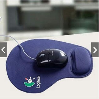 Combo 2 Miếng Lót Chuột Logitech Có Tay Đệm