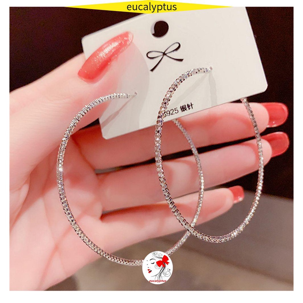 Khuyên Tai Dạng Hạt Thả Lủng Lẳng Cho Bữa Tiệc|Khuyên Tai Hình Tròn Cho Nữ|Vòng Tròn Lớn Nhiều Màu Đẹp Mắt Thời Trang Thanh Lịch