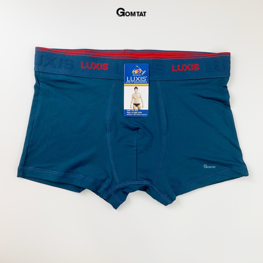 Quần lót nam boxer LUXIS thun lạnh cao cấp, co giãn 4 chiều mềm mịn siêu thoáng mát - LD023