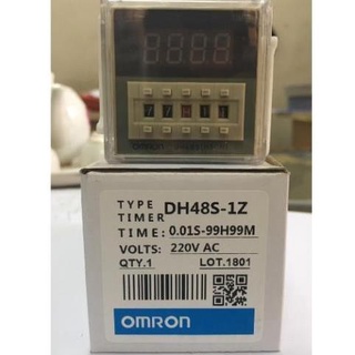 Rơle thời gian (Timer ) Omron DH48S-1Z (bao gồm cả  đế)