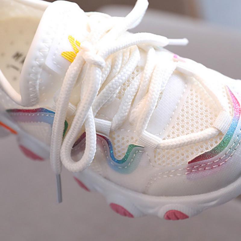 Giày thể thao phối lưới thoáng khí thời trang dành cho bé