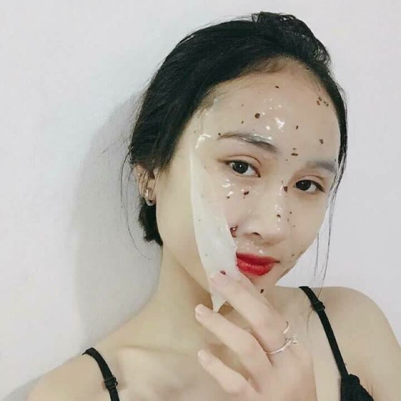 Mặt Nạ Dẻo Ủ Trắng Collagen Hoa Hồng