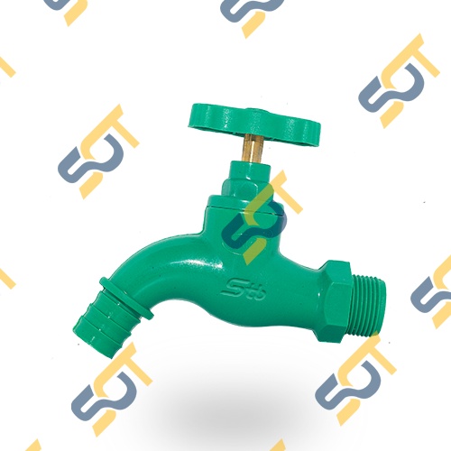 Vòi Nhựa PPR, Vòi Nhựa Nóng Lạnh Linh Ngọc, My Lan Ren 21 27 Tay Vặn