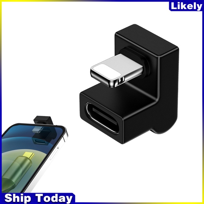 Bộ Chuyển Đổi Sạc Nhanh Đa Năng Pd 20w Hình Chữ U Cho Iphone