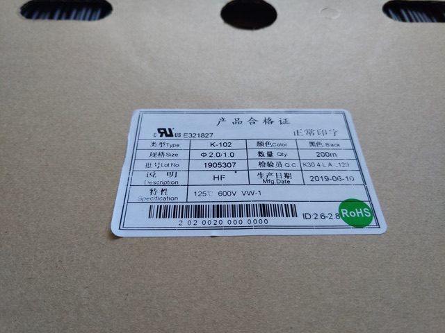 [5m] ống gen,ống co nhiệt phi 2mm | BigBuy360 - bigbuy360.vn