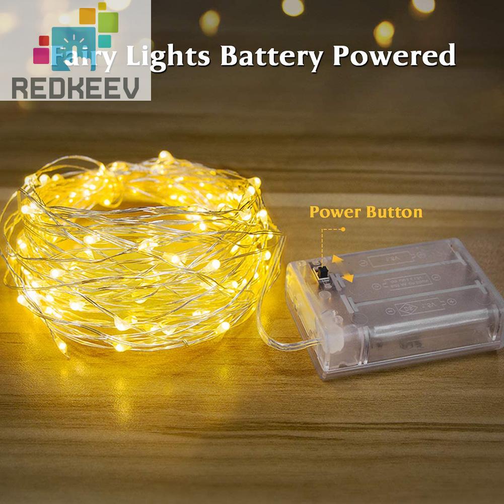 Dây đèn LED 2m trang trí phòng ngủ