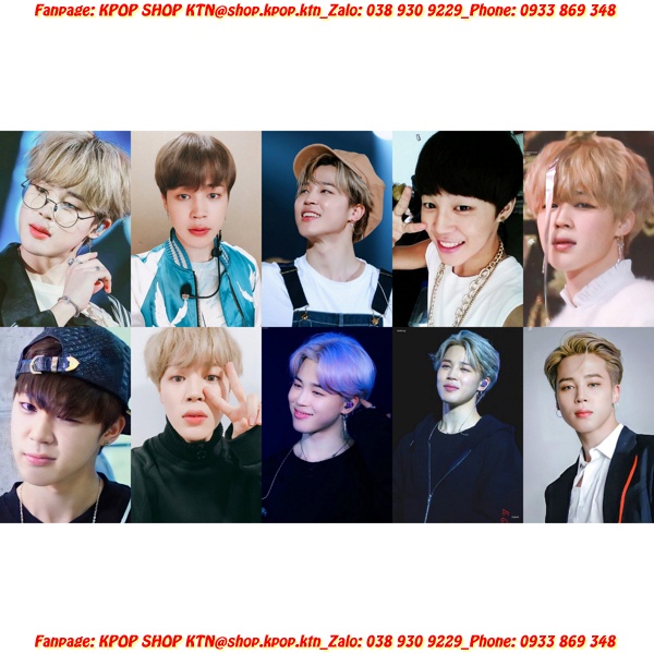 CARD IN FULL JIMIN BTS