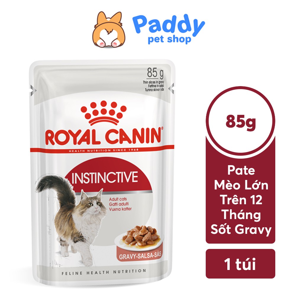 [85g] Pate Royal Canin Cho Mèo Lớn Instinctive Gravy