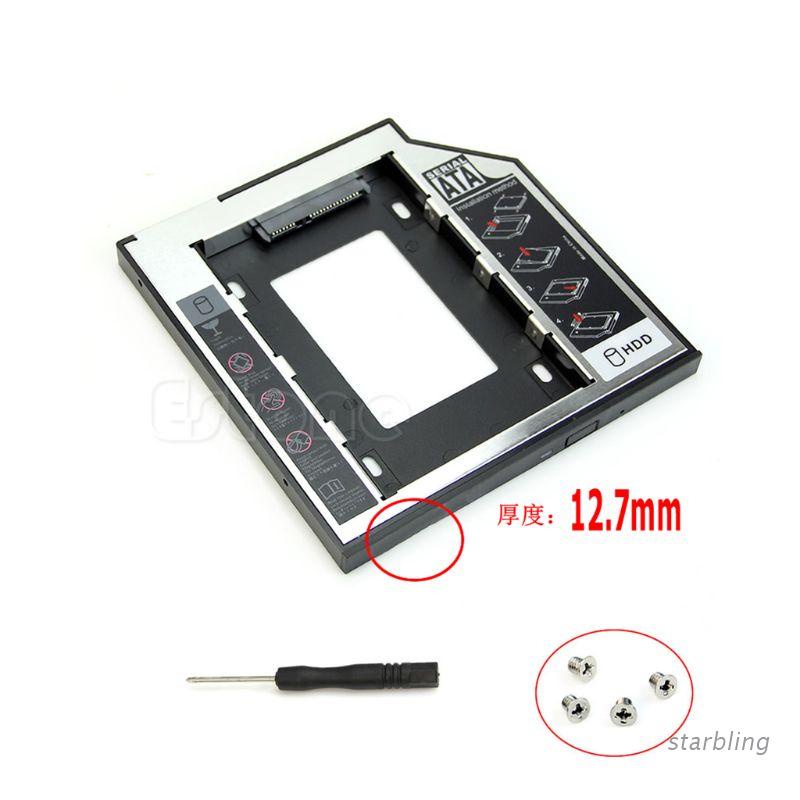 Khay đựng ổ cứng ngoài 12.7mm SATA 2nd HDD SSD cho CD DVD-ROM | WebRaoVat - webraovat.net.vn