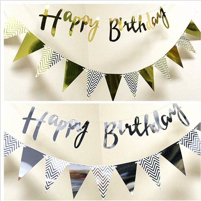 Dây Treo Trang Trí Sinh Nhật Chữ Happy Birthday