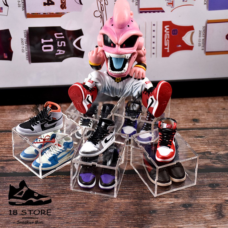 Móc Khóa Giày Jordan 🔥TẶNG BOX🔥 Mô Hình Giày Sneaker Mini