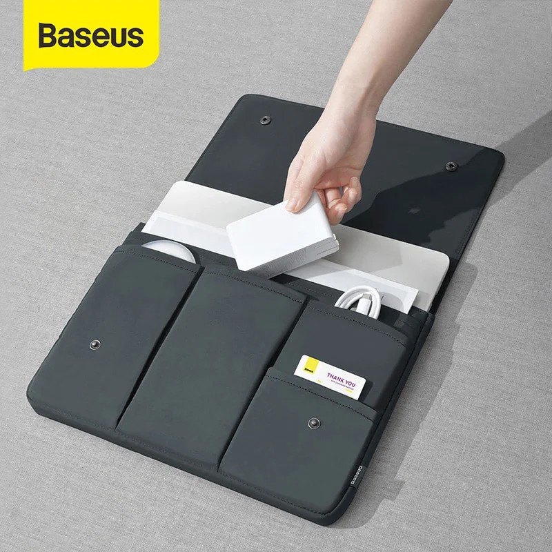 Túi đựng máy tính xách tay Baseus Basics Series cho Macbook 13' và 15', Delll, HP...
