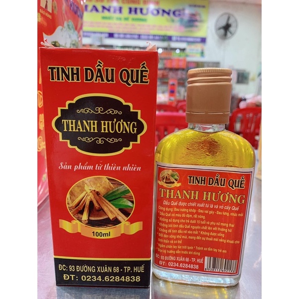 Tinh dầu Quế 100ml Thanh Hương