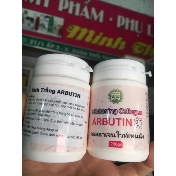 KEM KÍCH TRẮNG NHANH ARBUTIN CHUYÊN DÙNG TRONG SPA