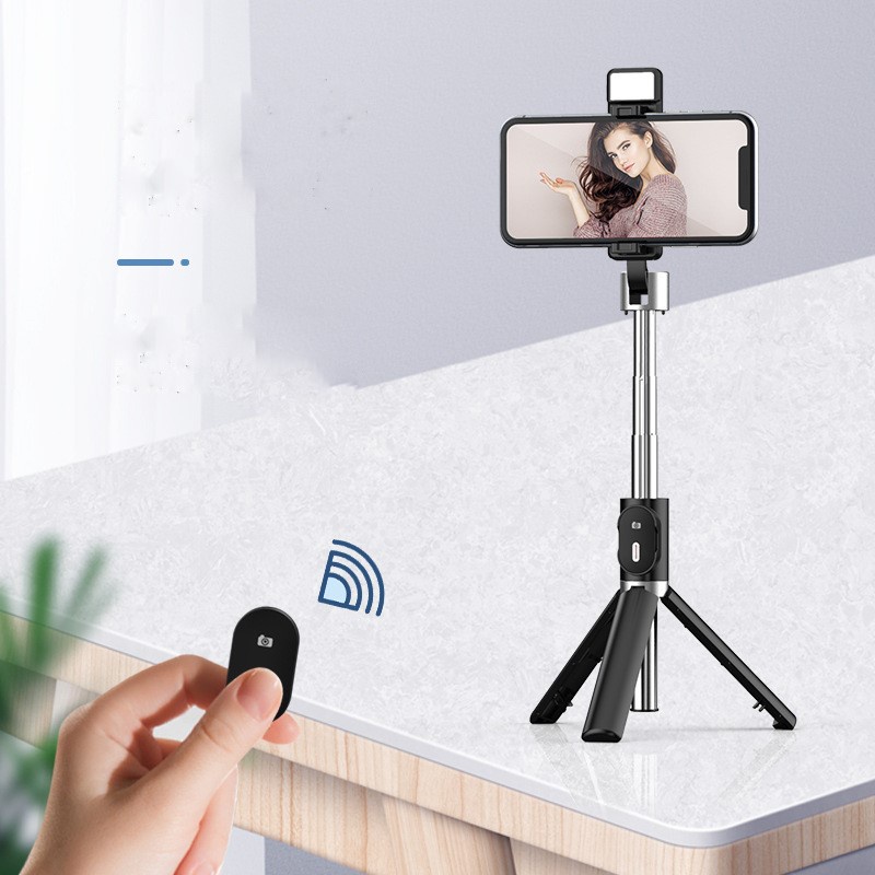 Gậy Tự Sướng Bluetooth Không Dây Có Gương Và Gậy Chụp Ảnh Tự Sướng | BigBuy360 - bigbuy360.vn